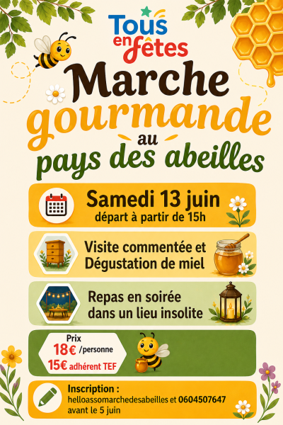 MARCHE AU PAYS DES ABEILLES